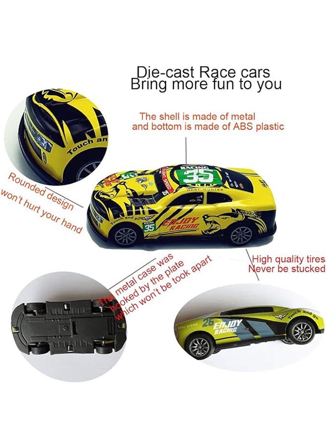 General 10Pcs Metal Pull Back Racing Car Toy Die Cast Race Car Vehicles Playsets, Friction Powered Toddler Boy Car Toys 6.9cm  - Image 5