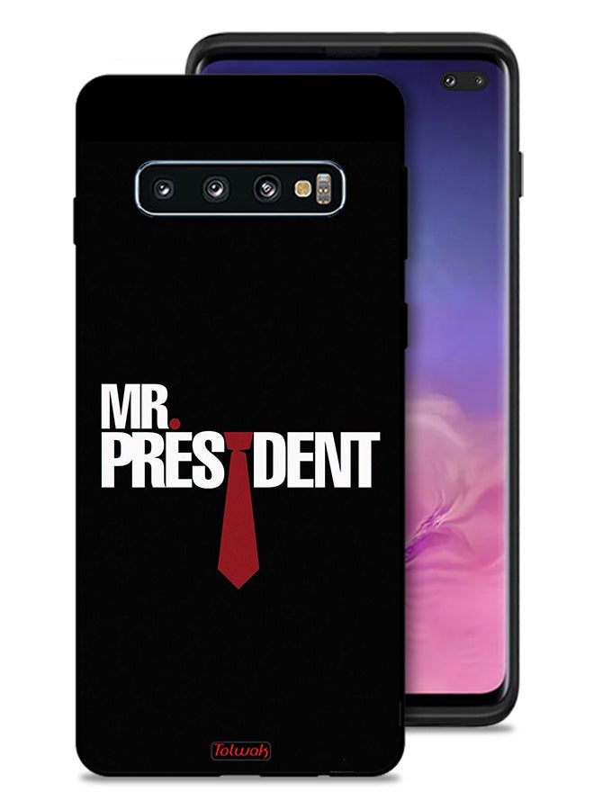 Tolwak Samsung Galaxy S10 Plus Protective Case Cover Mr President - Image 1