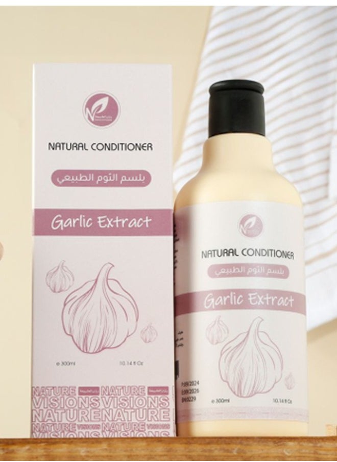 Nature Visions Natural Garlic Conditioner 300ml from  Nature Visions  - Image 2