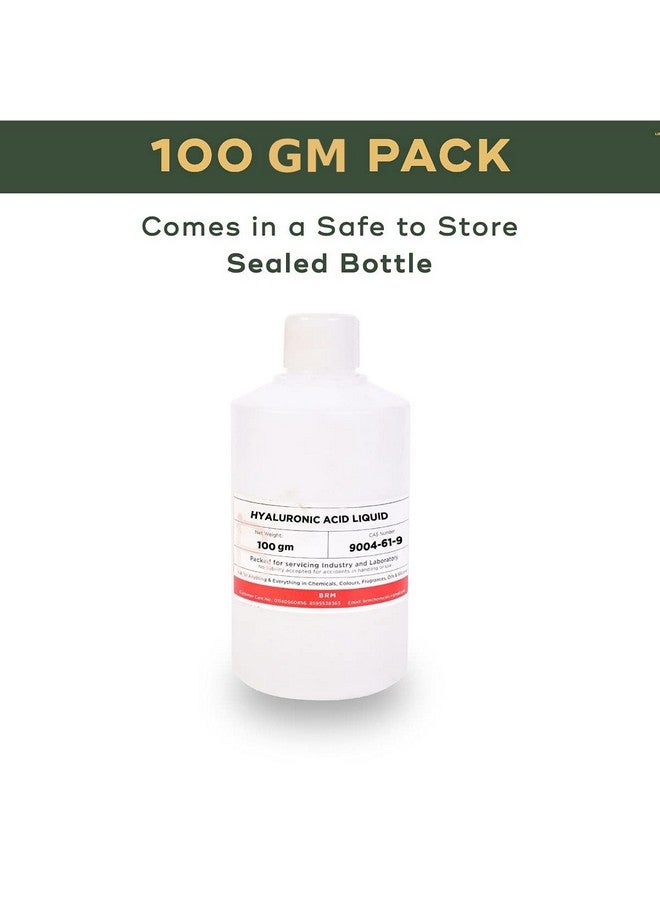 BRM CHEMICALS Hyaluronic Acid Liquid - Aqueous Solution - 50 Ml For Serum Making, Anti Ageing Beauty Formulations, Moisturizer & Lotion Making, Cosmetic Making & Diy Personal Care For Face, Hair - Image 2