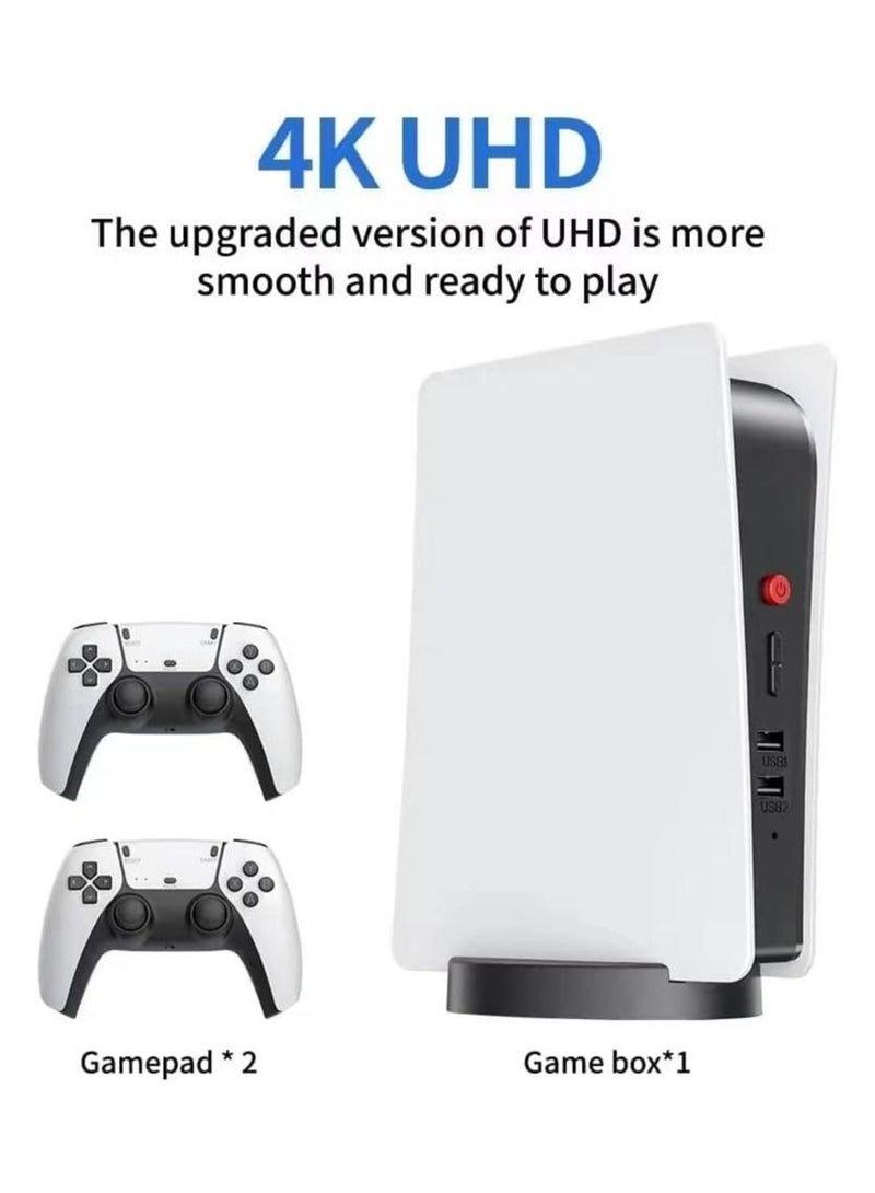 ELTRAZONE M5 Game Console 2.4gb Wireless Controller Game Station, 4K HD Output Retro Classic Video Game Console upto 15000 Games. - Image 4