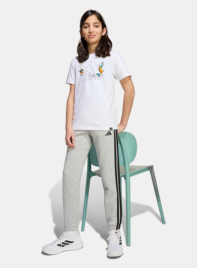 Adidas Winter Sports Graphic T-Shirt Kids - Image 3