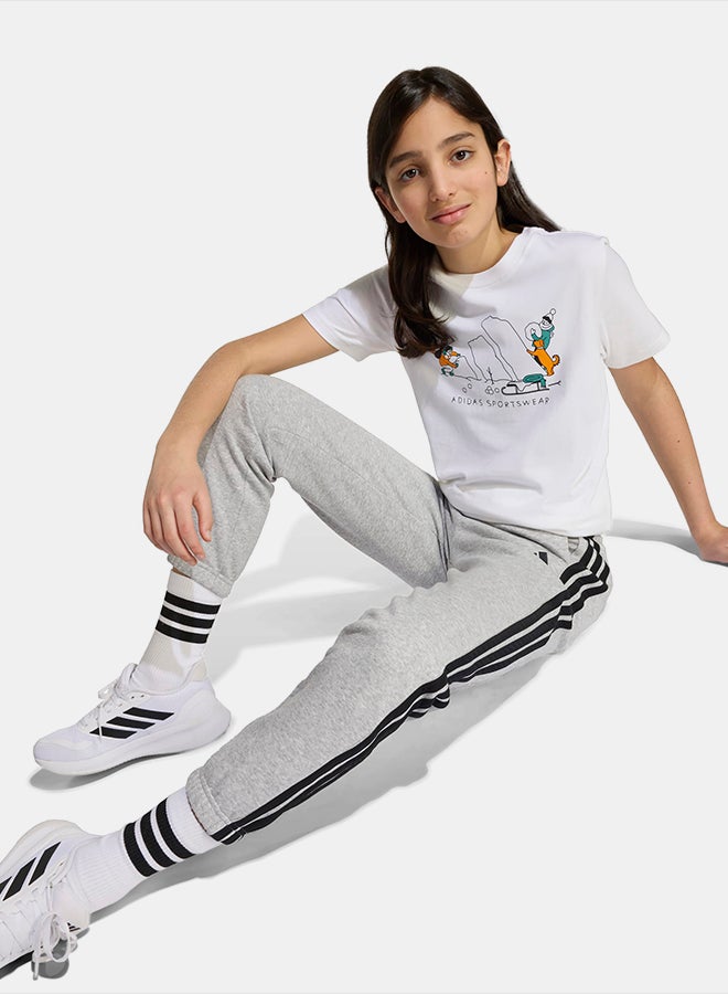 Adidas Winter Sports Graphic T-Shirt Kids - Image 5