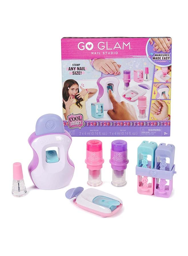 Ms. Rachel مجموعة أدوات تجميل أظافر كول ميكر GO GLAM - Image 1