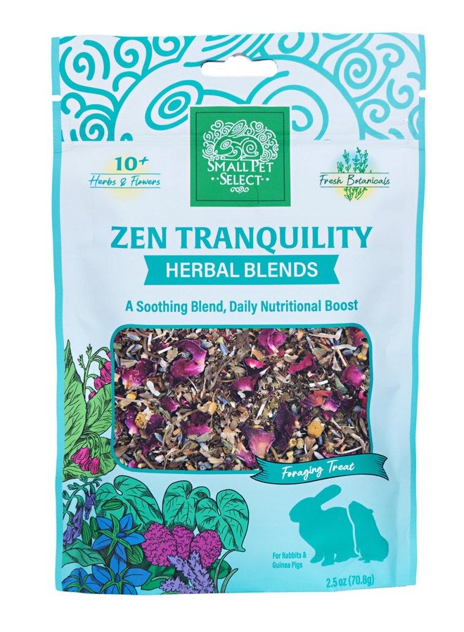 Small Pet Select - Zen Tranquility Herbal Blend, a Natural Herbal Treat for Rabbits and Guinea Pigs, 2.5oz - Image 2