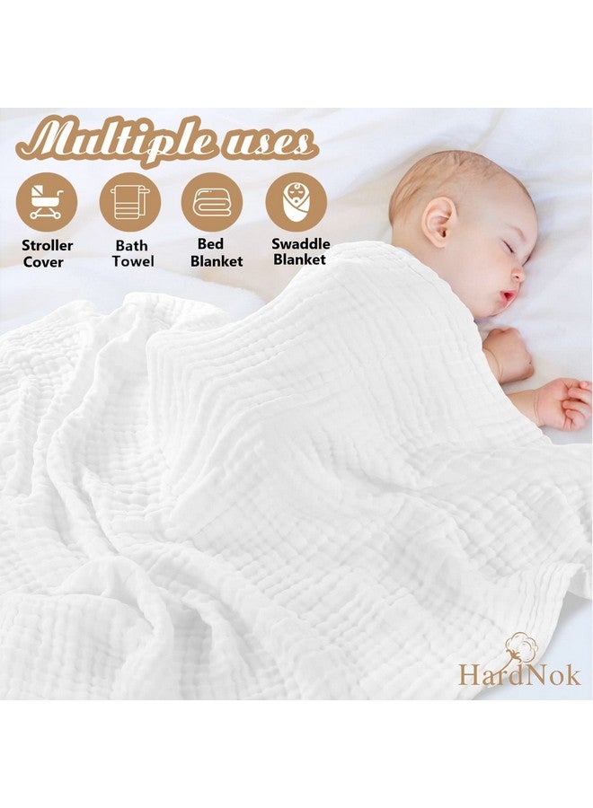 HardNok Muslin Baby Towel 5 Pieces Set,Ultra Soft and Absorbent for Baby's Delicate Skin, Ideal for Newborns to Toddlers, Perfect for Baby Registry or as a Shower Gift. (Pink) - Image 5