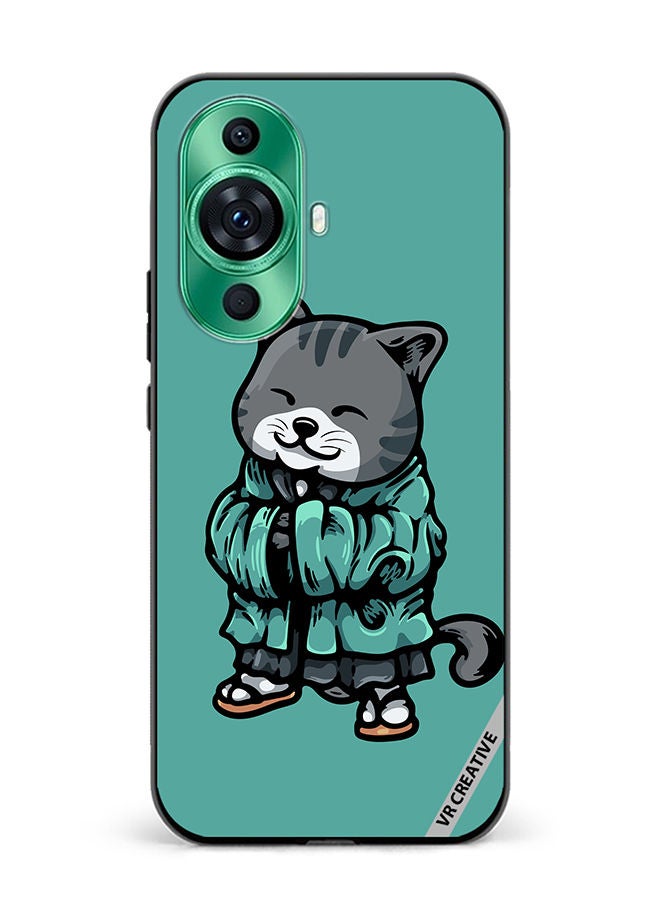 VR CREATIVE Protective Case Cover For Huawei nova 11 Ultra Kimano Cat Design Multicolour - Image 1