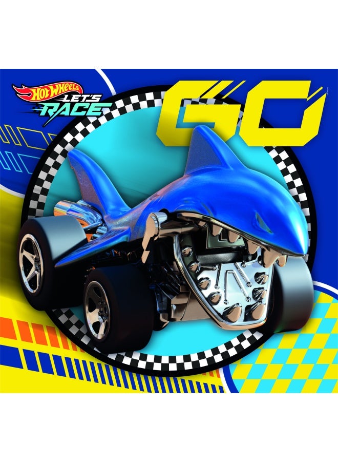 Clementoni Supercolor Hot Wheels - 3 x 48 (including 3 48 Pieces) Kids 5 Years Cartoon Puzzle, Made in Italy, Multi-Colour (25313) - Image 4