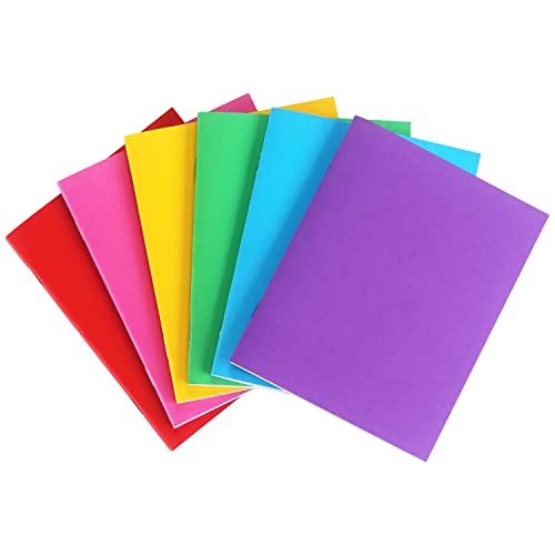 Tamaki 6 Pack Colorful Blank Books for kids to Write, Drawing, Cute Sketchbook for Kid, 6 Colors (4.25 x 5.5 Inches) - Image 1