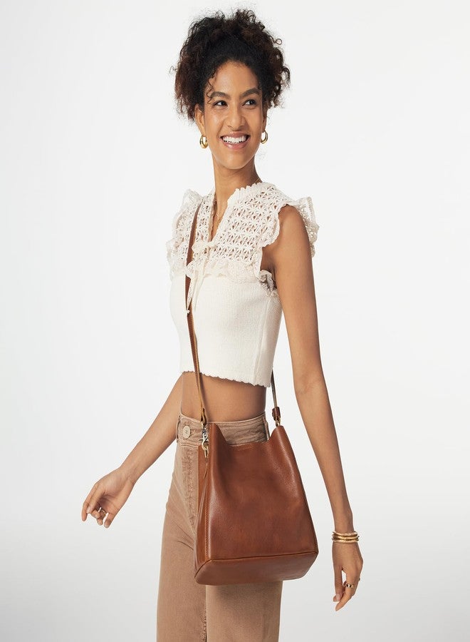 S-ZONE Full Grain Leather Crossbody Bags for Women Shoulder Bag Butterfly Bucket Purses - Image 2
