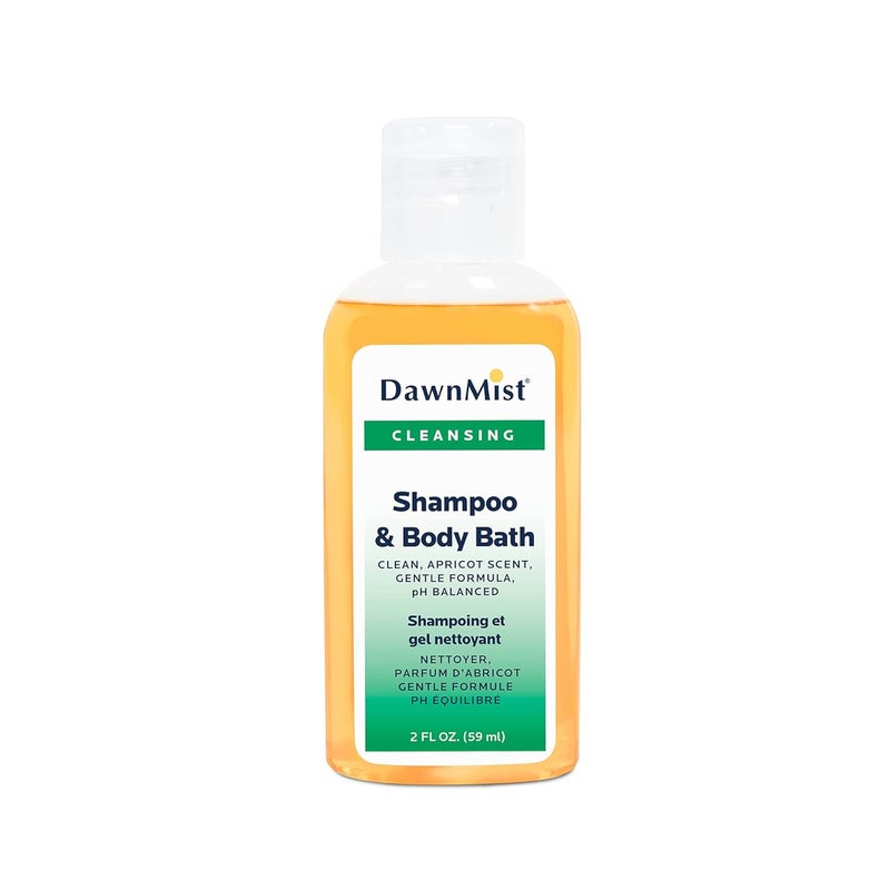 dukal Dukal Dawn Mist Shampoo & Body Bath with Dispensing Cap, 2 oz. Bottle (Pack of 144)