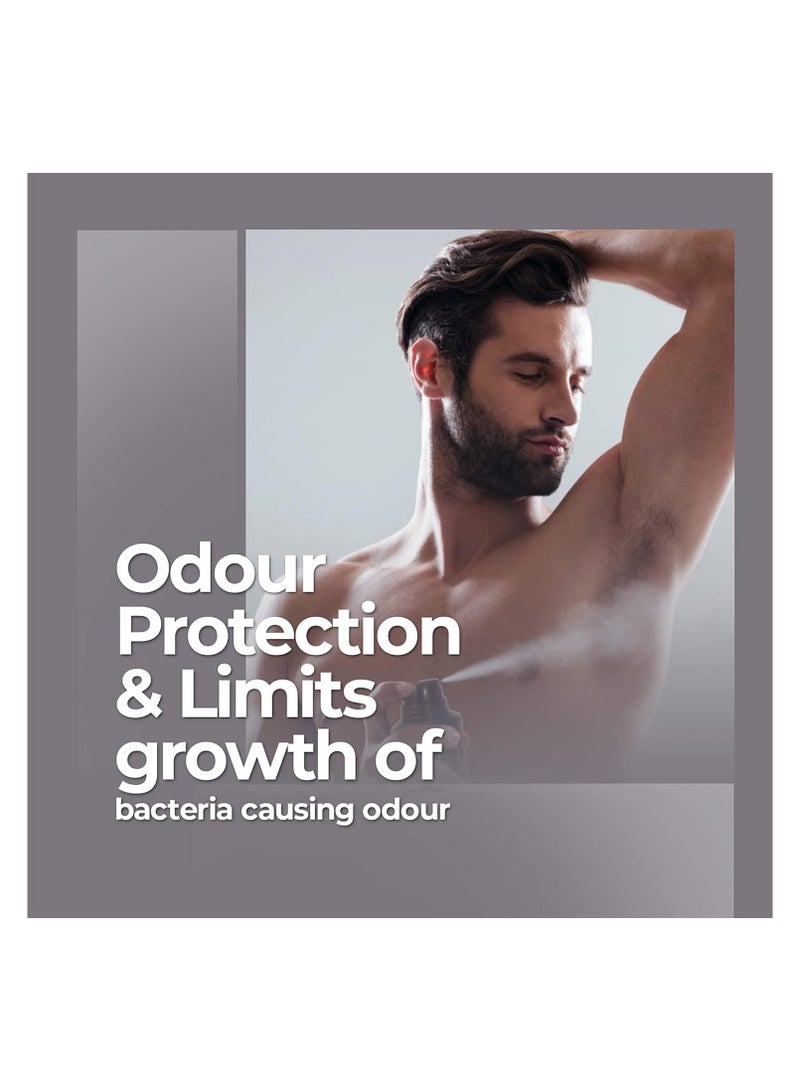 ياردلي سبراي الجسم لندن آرثر للرجال، رائحة عطرية كلاسيكية منعشة، عطر رسمي يدوم طويلاً ويحمي من الروائح الكريهة، 150 مل - Image 4