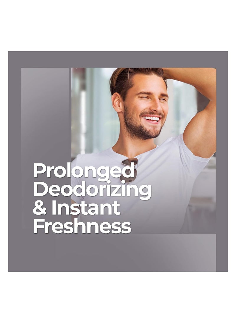 ياردلي سبراي الجسم لندن آرثر للرجال، رائحة عطرية كلاسيكية منعشة، عطر رسمي يدوم طويلاً ويحمي من الروائح الكريهة، 150 مل - Image 5