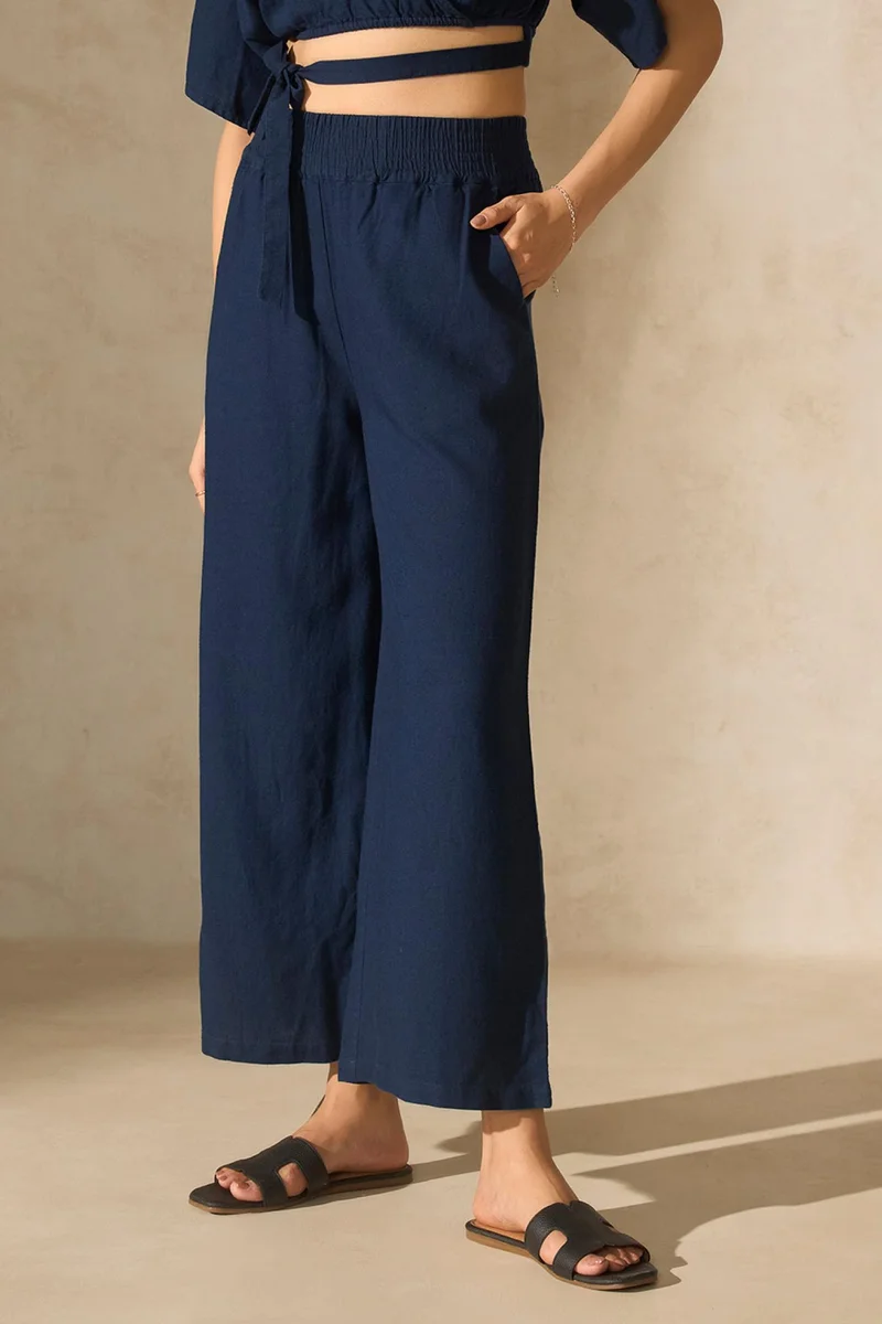 فيرجيو Virgio Women High-Rise Loose Fit Trousers