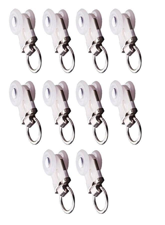 Jos & Haz MF016W- ملحقات مسار الستائر (عبوة من 10 قطع) - Image 1