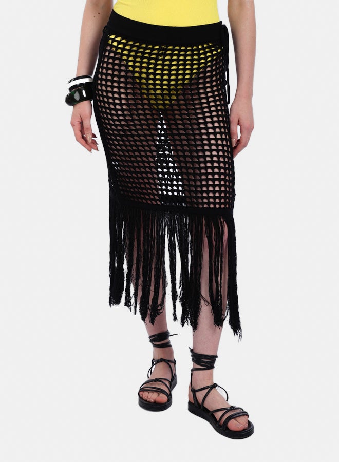 Carina Crochet Skirt Beach Cover-Up  - Image 1