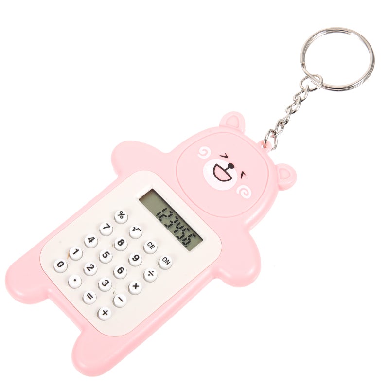Cartoon Calculator Keychain Calculator Decorative Calculator Pendant Calculator - Image 3