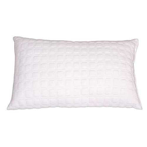 dream FACTORY Dreamfactory Knitted Fabric Pillow Cushion Filler, (White, 12 x 12 inch) Set of 2 - Image 1