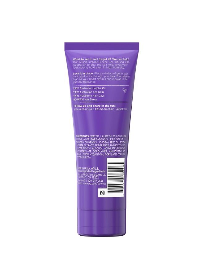 Aussie Instant Freeze Hair with Jojoba Oil & Sea Kelp Gel, 7.0 oz - Image 1