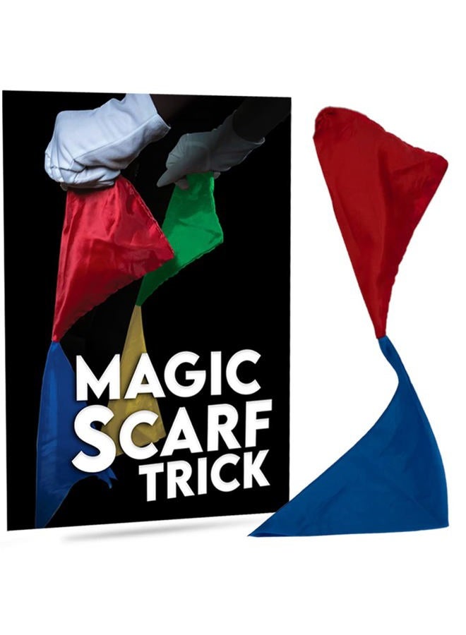 MAGIC MAKERS Magic Scarf 2 Piece Color Changing Hanky - Magic Tricks for Kidss - Image 1