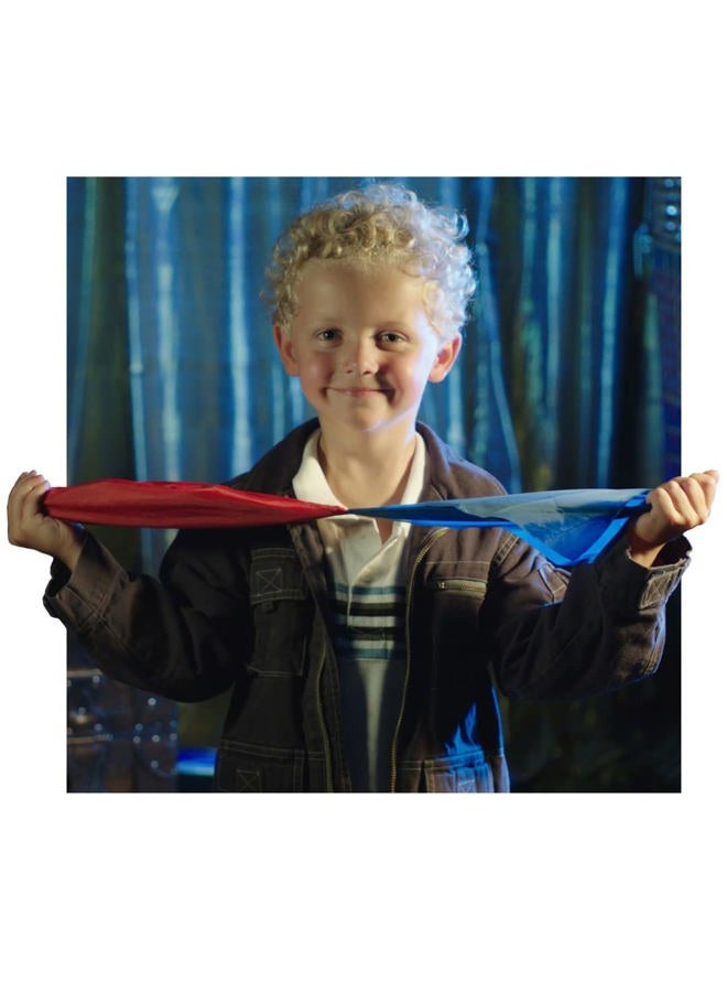 MAGIC MAKERS Magic Scarf 2 Piece Color Changing Hanky - Magic Tricks for Kidss - Image 2