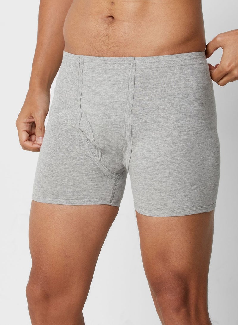 Seventy Five Basics Antibacterial Finish Waistband Boxers 3 Pack Comfortable Breathable Everyday Wear Men Women Underwear - Image 2