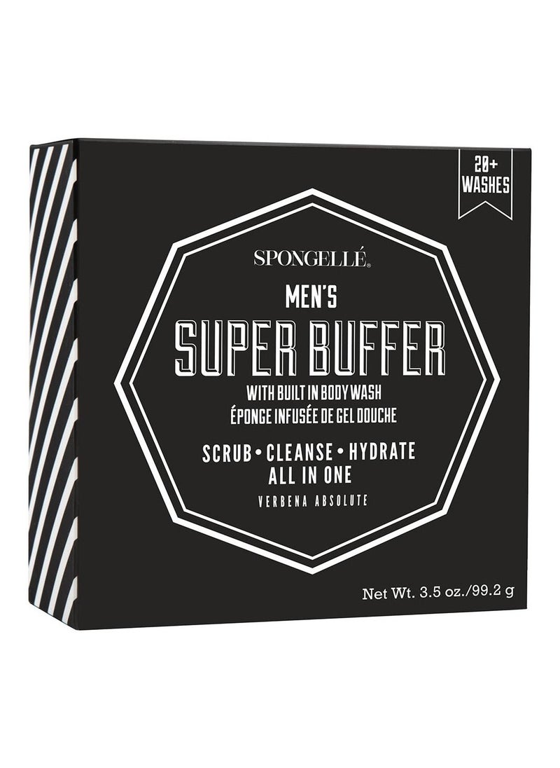 spongelle Spongelle Men's Super Buffer - Verbena Absolute 20+ Washes  - Image 1