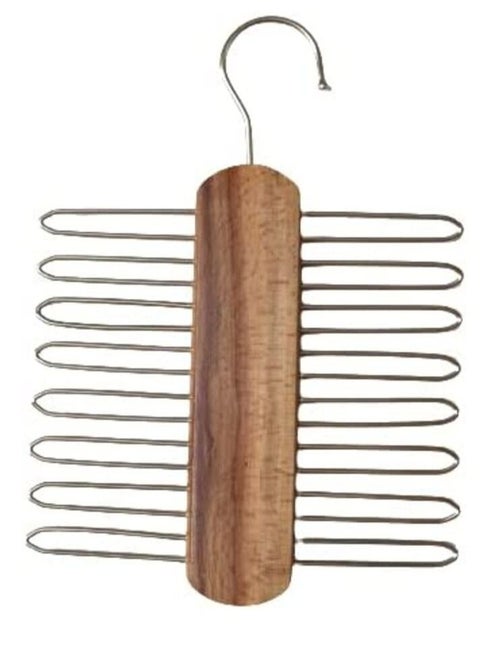 شماعة كرافته خشب - 16 خانه