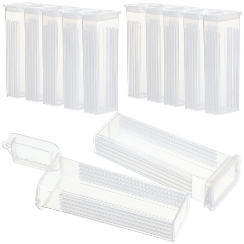 50pcs Glass Slide Cases Pathological Section Box For Laboratory - Image 3