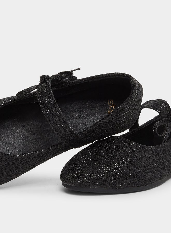 Styli Embellished Ballerinas with Bow Detail - Image 3