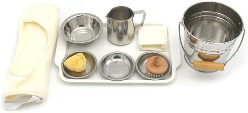 Montessori Washing a Table Activity Set Practical Life Material for IC Cleaning Exercise
