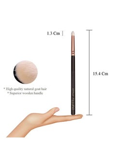 allure Professional Makeup Brushes For Eyes Rose Gold Pencil Brush  - Image 3