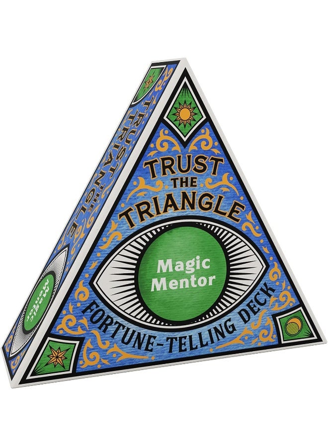 Chronicle Books Trust the Triangle Fortune-Telling Deck: Magic Mentor  - Image 1