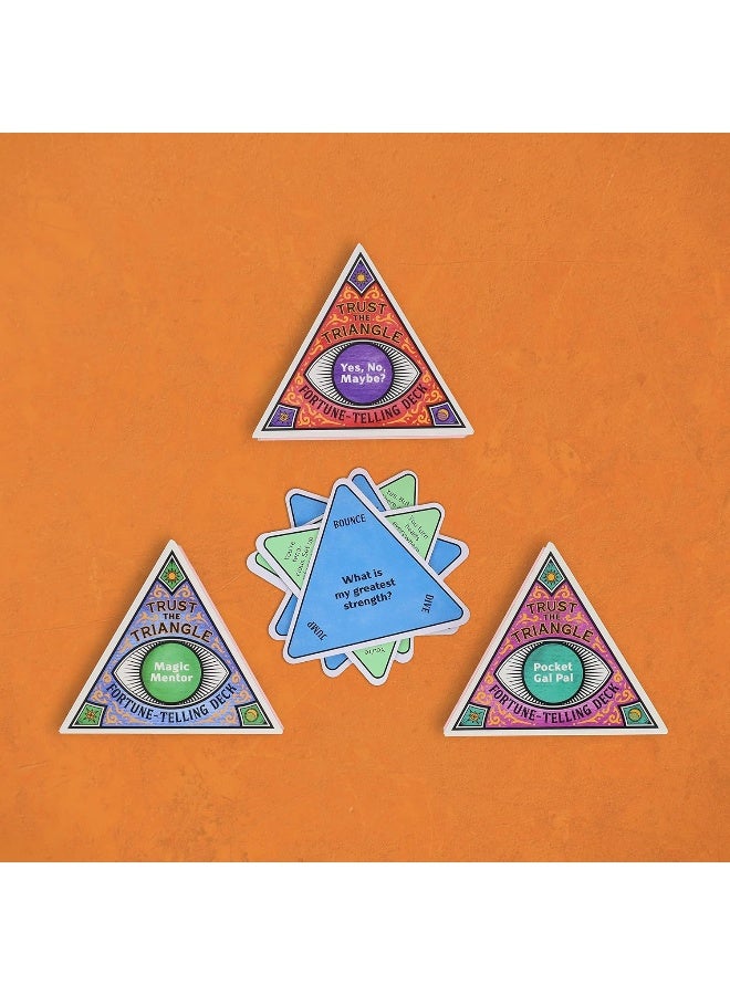 Chronicle Books Trust the Triangle Fortune-Telling Deck: Magic Mentor  - Image 4