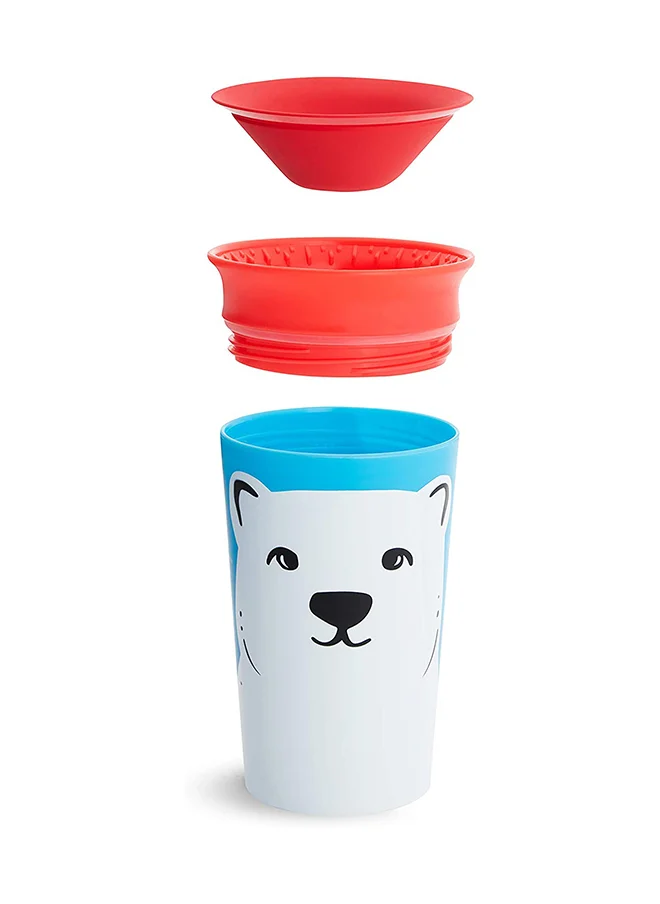 Munchkin Miracle 360 Wildlove Sippy Cup 9 Oz / 266 Ml Polar Bear