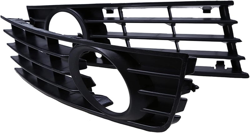 DEMULAX Car Front Lower Bumper Fog Light Grille Cover - Image 3
