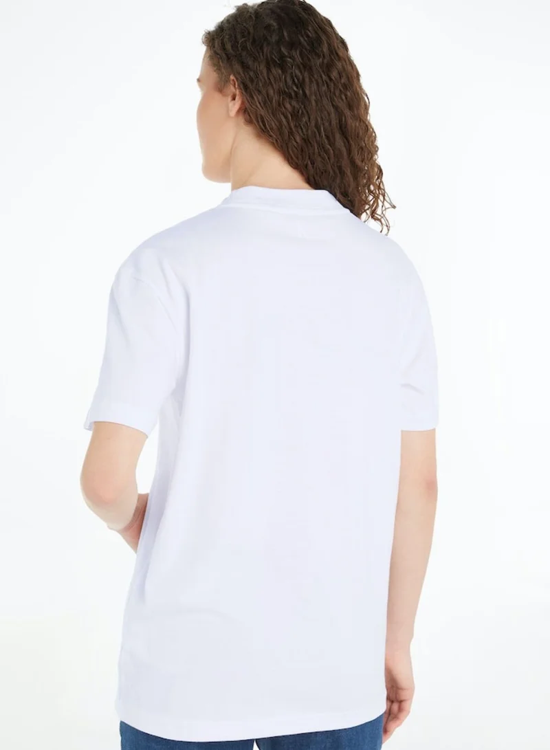 Calvin Klein Jeans Logo Crew Neck T-Shirt