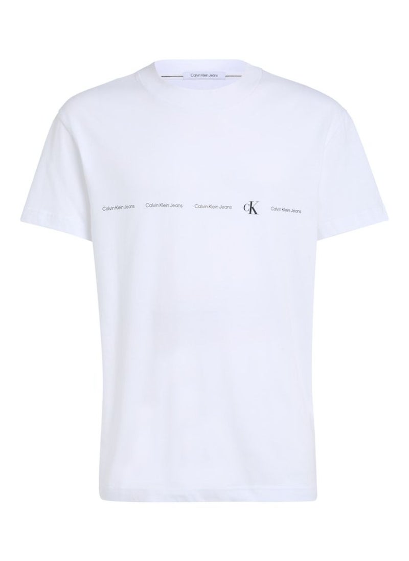 Calvin Klein Jeans - Logo Crew Neck T-Shirt - Image 1