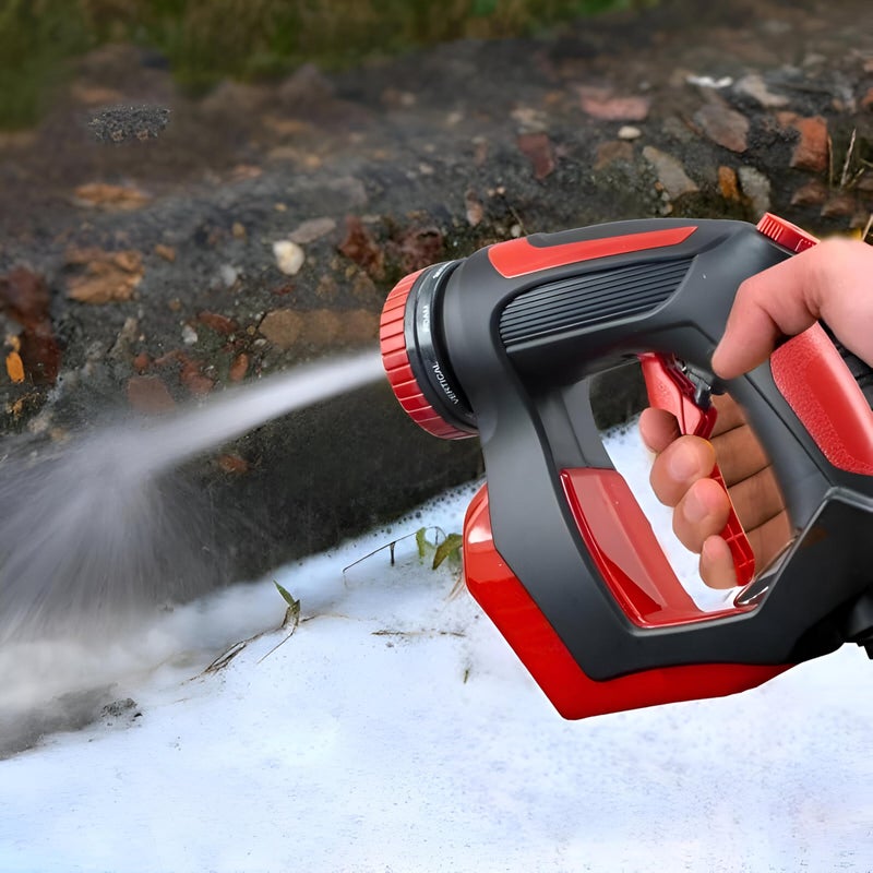 Pressure Washer - High-Pressure Car, Home, and Garden Spray with 8 Nozzles, Adjustable Water Pressure, Soap Tank, Aluminum Body, Multiple Modes for Versatile Cleaning Choose a random color - Image 4