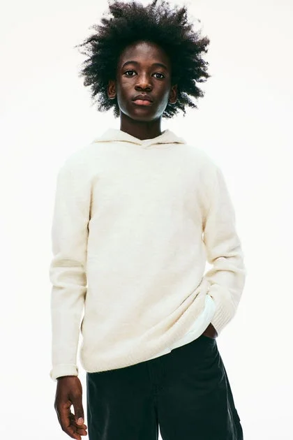 H&M Fine-Knit Hoodie