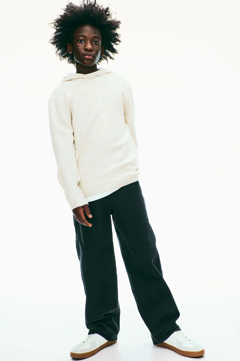 H&M Fine-Knit Hoodie