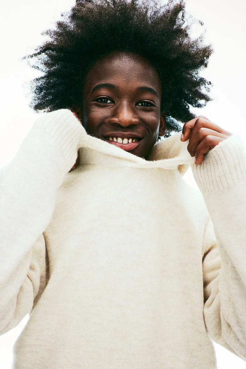 H&M Fine-Knit Hoodie
