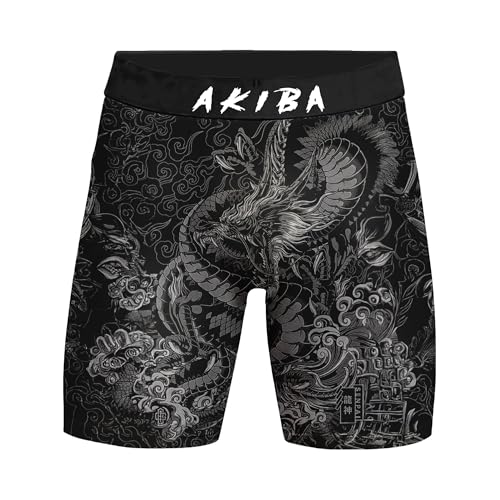 AKIBA Sport Performance Compression Short for Unisex (36) Black - Image 4