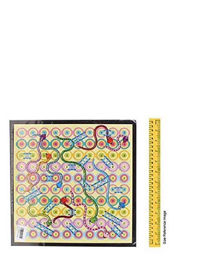 RATNA'S لعبة استراتيجية كلاسيكية Little Snakes and Ladders مع Ludo 2 في 1 لرجال الأعمال الشباب - Image 5