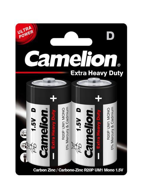 Camelion LR 20 D Extra Heavy Duty Battery (Pack of 2)