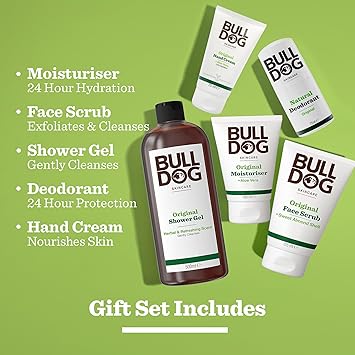 Bulldog Skincare Mens Gift Set Body Care Collection - Image 2