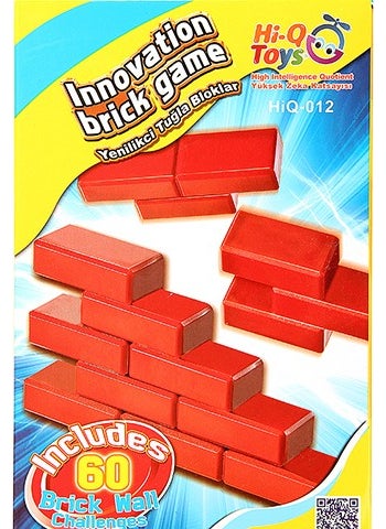 Hi-Q Toys - Innovation Brick Game (Innovative Brick Blocks) - Intelligence Game - Image 1