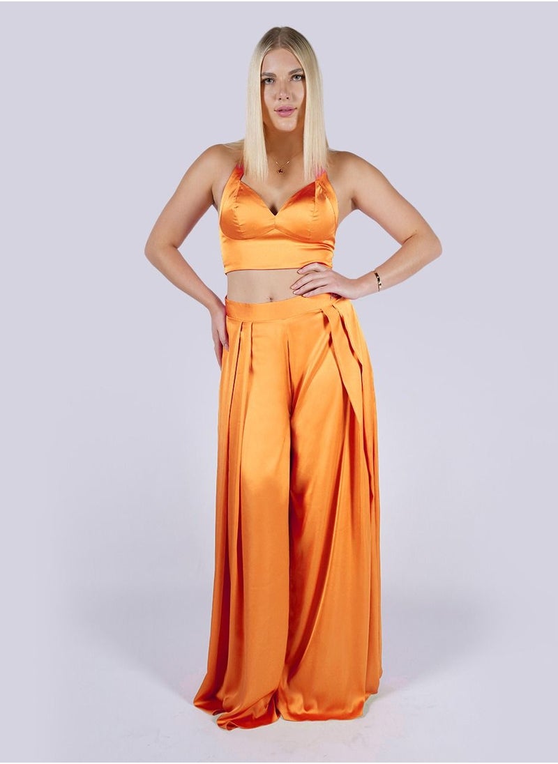 NIVA FASHION HOUSE - Sour Sunshine - Pleated Pants - Image 1