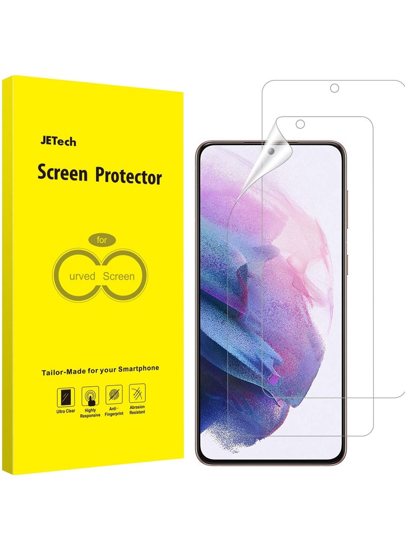 جي تيك واقي شاشة لهاتف Galaxy S21 + S21 Plus 5G مقاس 6.7 بوصة عالي الوضوح متوافق مع غشاء TPU المرن - Image 1