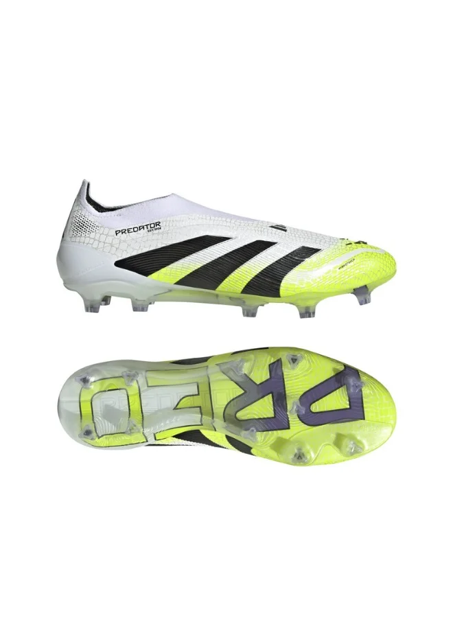Adidas Adidas Predator Elite Ll Fg U White Football/Soccer Shoes For Unisex